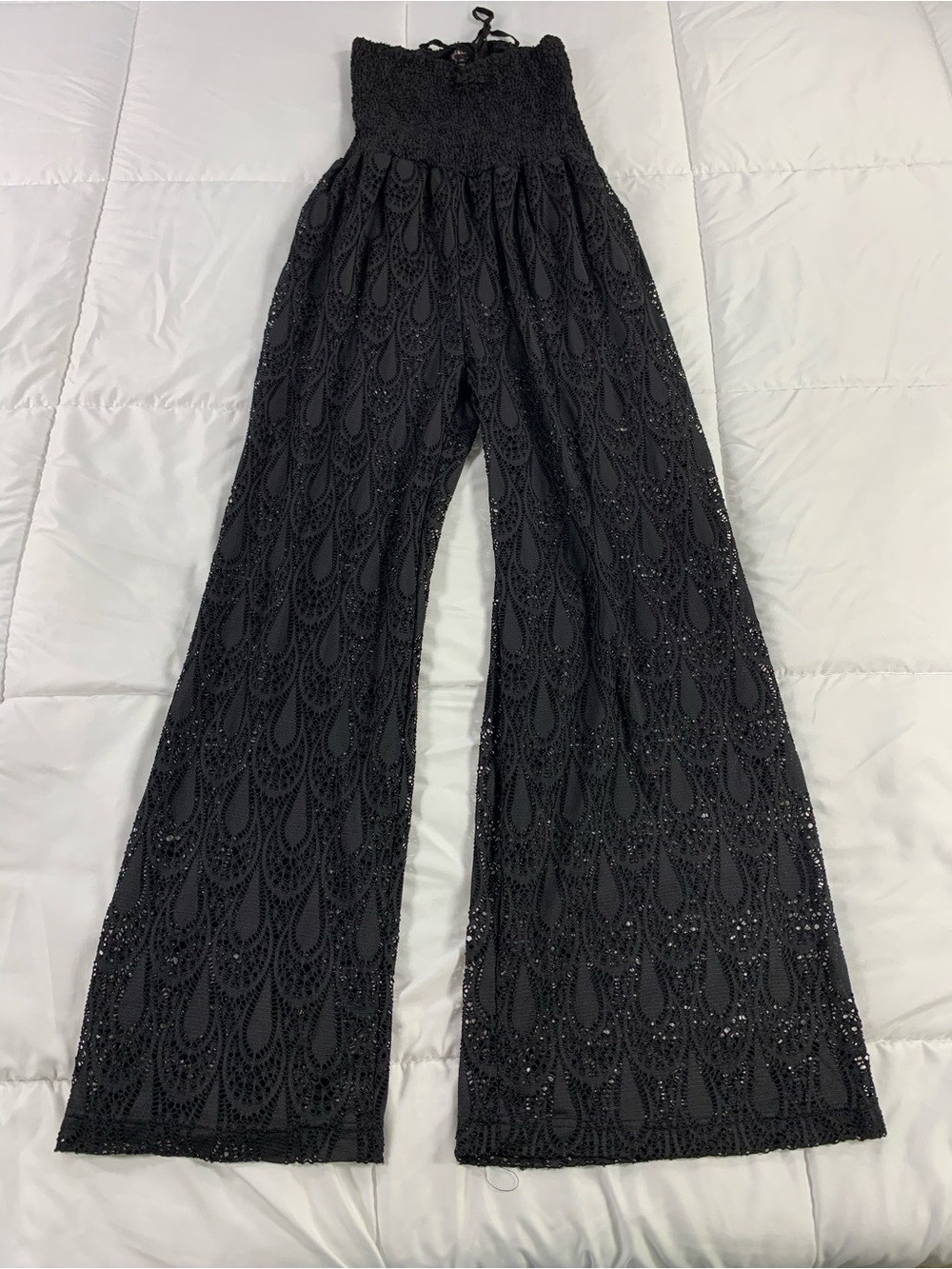 Pre loved LOVE & LIBERTY strapless jumpsuit womens size L